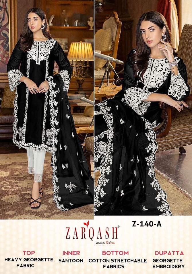 Zarqash Z 140 Readymade Designer Georgette Pakistani Suits
